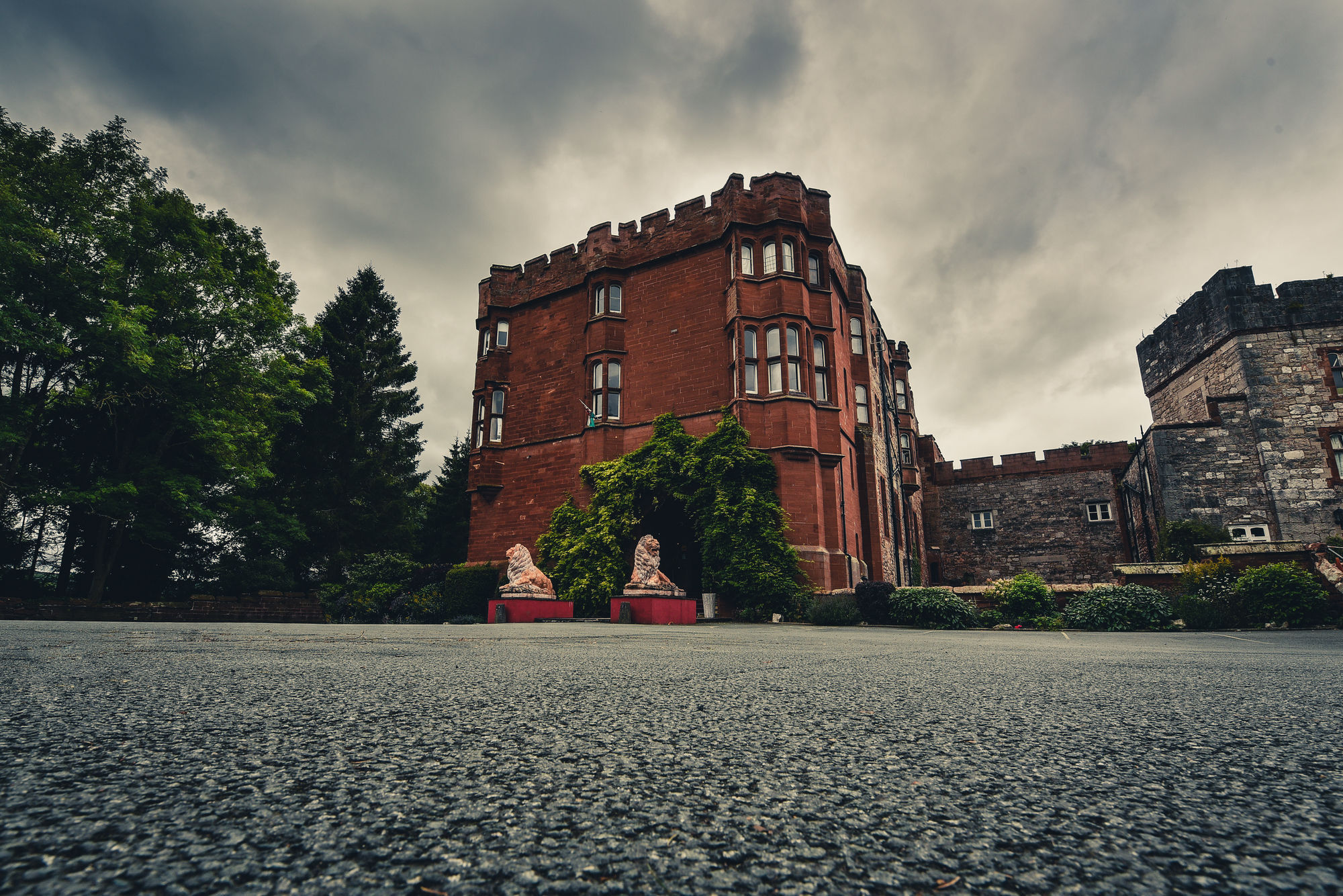 Ruthin Castle Hotel And Spa Exterior foto